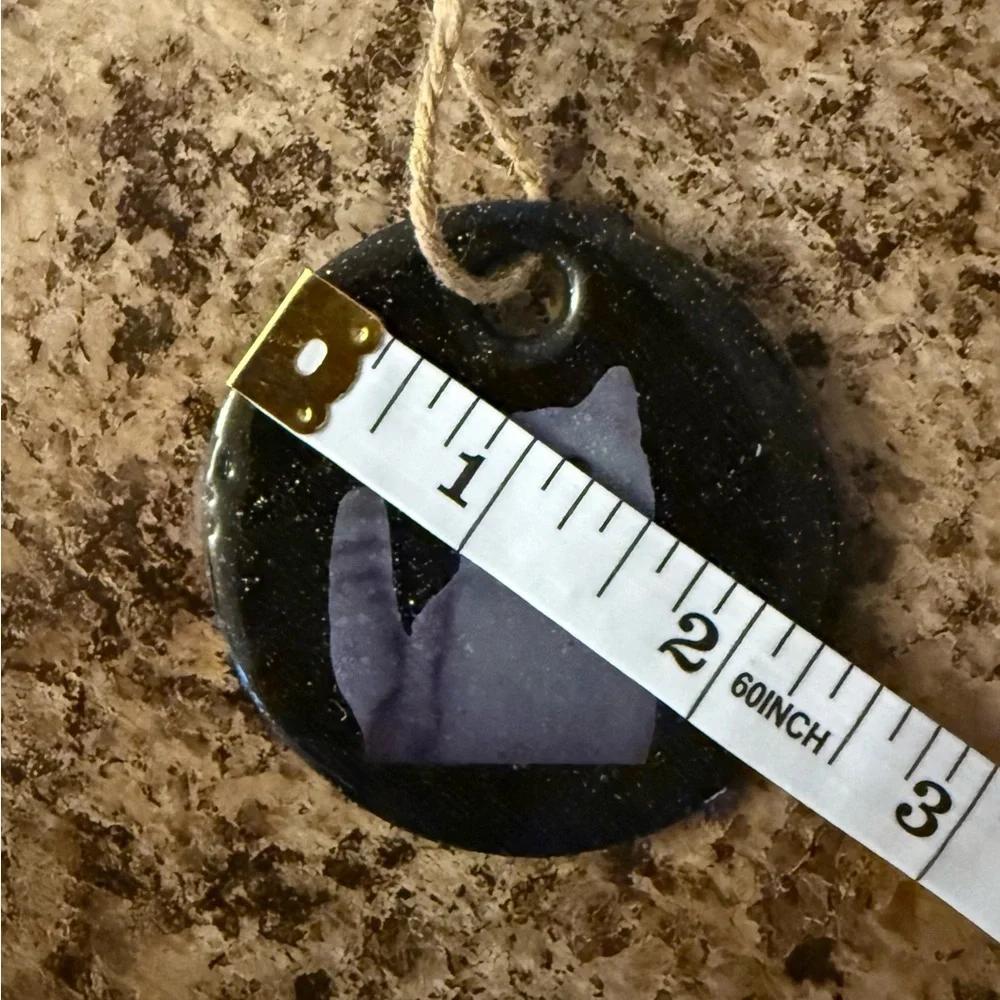 ❤️Handcrafted Black Cat Ornament